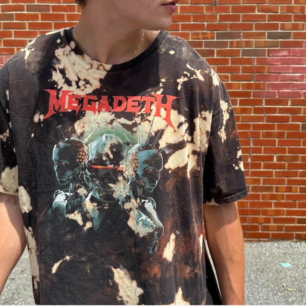 Megadeth Vintage Tour T Shirt